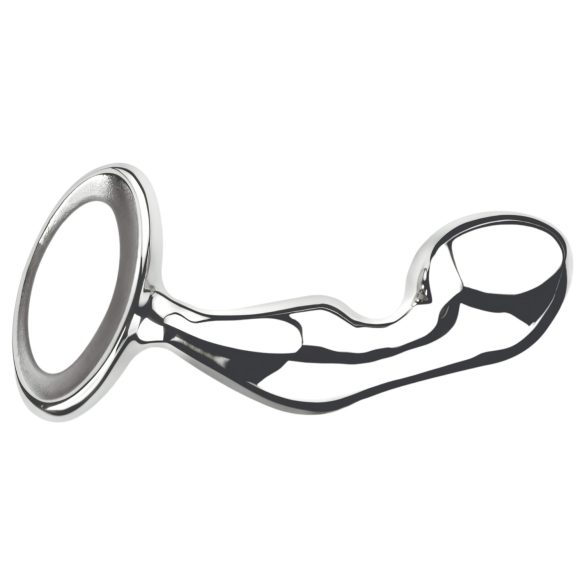 Njoy Pfun Plug - zilveren prostaat dildo van metaal