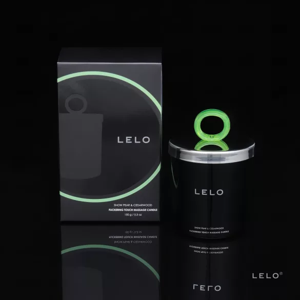 LELO - massagekaars - schapenpeer en cederhout - 150g