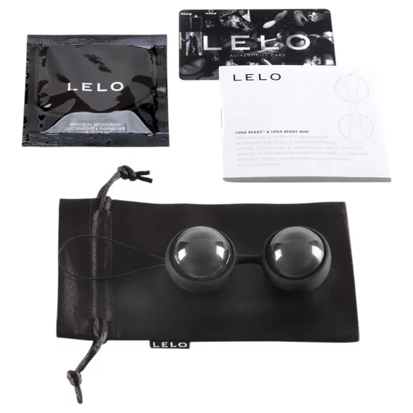 LELO - kegelbal set - verstelbaar gewicht - zwart