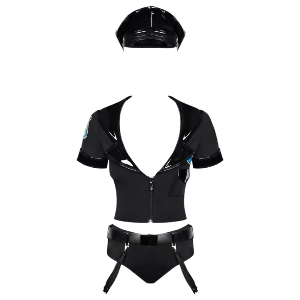 Obsessive Police - politie kostuum set - dames - maat S/M