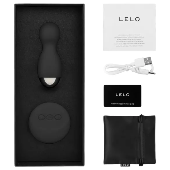 LELO Hula - roterend vibrerend eitje (zwart)