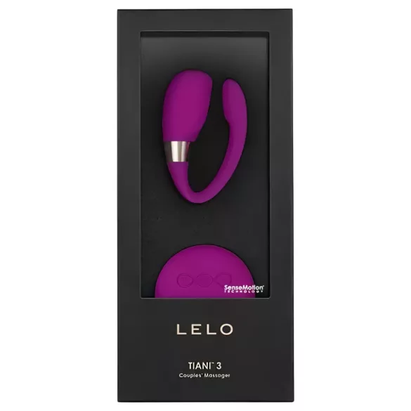 LELO Tiani 3 - koppel vibrator - siliconen - paars