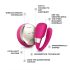 LELO Tiani 3 - silicone duo vibrator (pink)