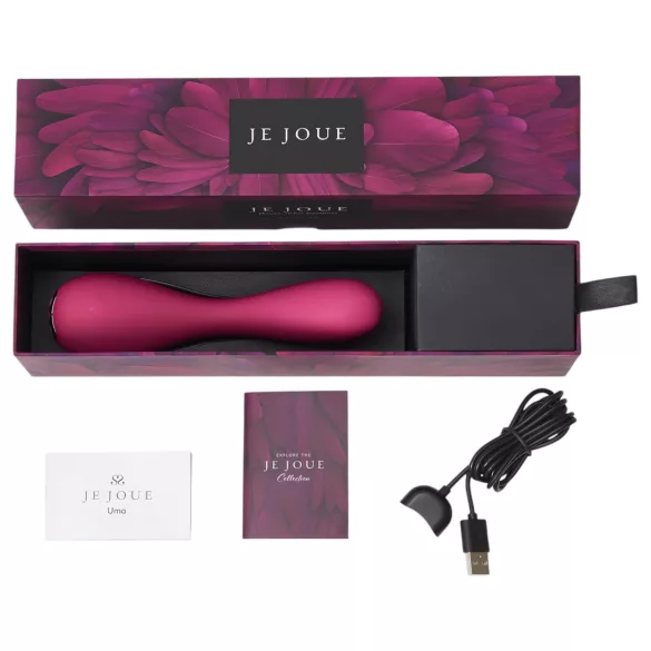 Je Joue Uma - g-spot vibrator - oplaadbaar, waterdicht - roze