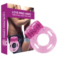   Love in the Pocket - vibrerende penisring - eenmalig gebruik - roze