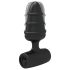 Love Plug - mini anale vibrator (zwart)
