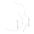 Crave - Echtleren tepelversiering met stalen hangers (1 paar)