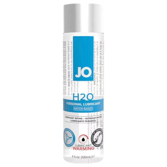 JO H2O - glijmiddel op waterbasis - verwarmend - 120ml