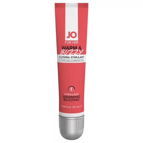 System JO - WARM & BUZZY - clitoris stimulerende gel voor vrouwen (10 ml)
