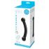GLAS - glazen dubbele dildo (zwart)