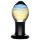 GLAS Galileo - glas anaal plug (zwart goud)