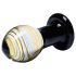 GLAS Galileo - glas anaal plug (zwart goud)