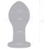 GLAS Galileo - glas anaal plug (zwart goud)