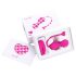 LOVELIFE BY OHMIBOD - KRUSH - Slimme, oplaadbare duo-kegelballen (roze)