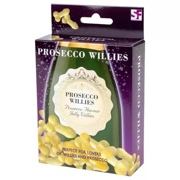 Prosecco Willies - snoep penisjes - prosecco smaak - 120g