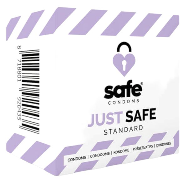 SAFE Just Safe - Standaard Condooms - Vanille (5 stuks)