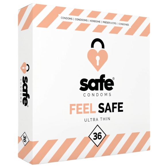 SAFE Feel Safe - Dunne condooms (36 stuks)