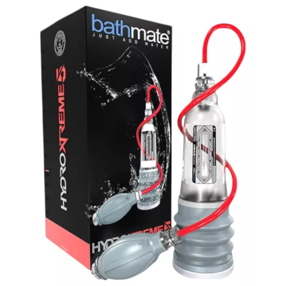 BathMate Xtreme Hydromax 5 - penispomp set - transparant