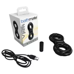   Bathmate Vibe Ring Eight - oplaadbare, vibrerende penisring (zwart)