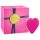 RS Icons Heart - oplaadbare clitorisstimulator (roze)