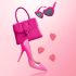 RS Icons Heart - oplaadbare clitoris vibrator (koraal)