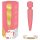 Rianne Bella Wand - waterdichte massage vibrator (koraal)