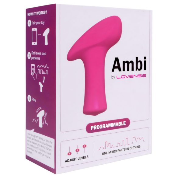 LOVENSE Ambi - clitoris vibrator - 2 motoren - roze
