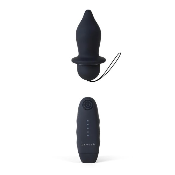 B SWISH Bfilled Classic - Draadloze anaal vibrator (zwart)