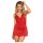 Obsessive Secred - Nachtjurk - Rood - L/XL