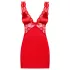 Obsessive Secred - babydoll nachtjurk - rood - L/XL