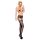 Obsessive S307 - bloemen jarretelset - zwart (S-L)