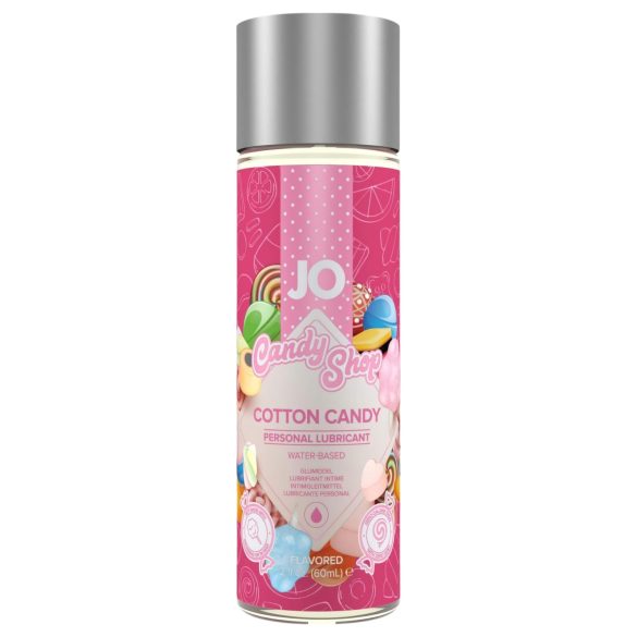 JO Candy Shop Cotton Candy - waterbasis glijmiddel - suikerspin (60ml)