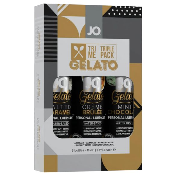 JO Gelato - smaakvolle glijmiddelset (3x30ml)