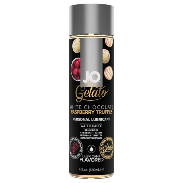 System JO witte chocolade-frambozen truffel eetbare glijmiddel (120ml)