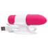 Screaming O Positive - krachtige oplaadbare staafvibrator (roze)