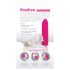 Screaming O Positive - krachtige oplaadbare staafvibrator (roze)