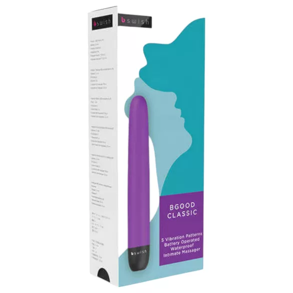 B SWISH Bgood Classic - vibrator - klassiek model - paars