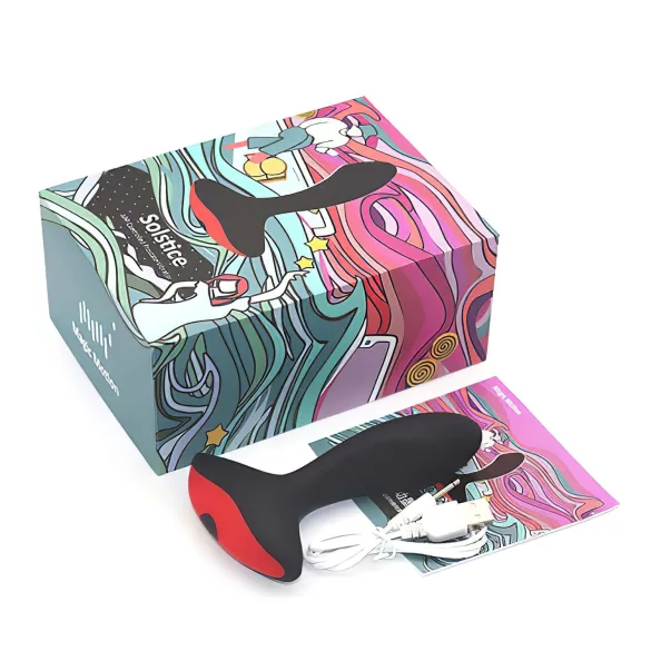 Magic Motion Solstice - prostaat vibrator - oplaadbaar - zwart