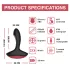Magic Motion Solstice - prostaat vibrator - oplaadbaar - zwart