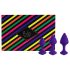 FEELZTOYS Bibi - anale plug set - paars (3-delig)