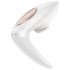 Satisfyer Pro 4 Couples - oplaadbare luchtdrukvibrator voor koppels (wit)