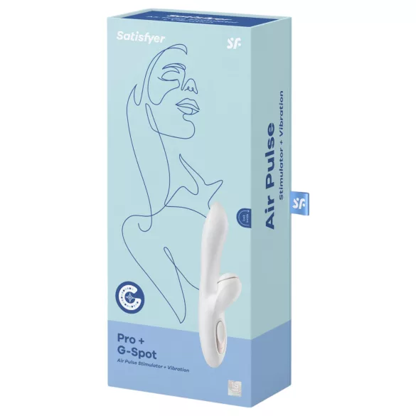 Satisfyer Pro+ G-spot - clitorisstimulator en g-spot vibrator - siliconen