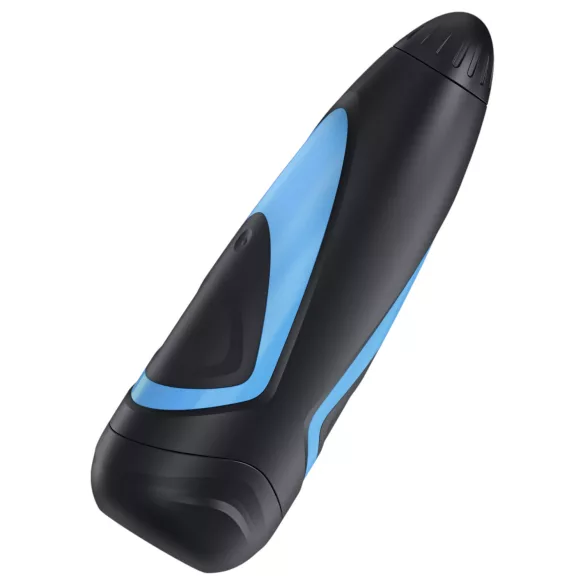 Satisfyer Men One - automatische masturbator - zuigfunctie - blauw/zwart