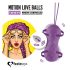 FEELZTOYS Twisty - draaibare vibrerende ei (paars)