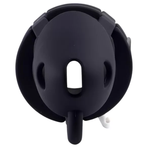 LOCK A WILLY - penis koker met slot - siliconen - zwart