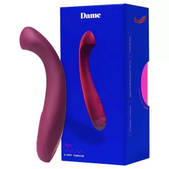 Dame Arc - oplaadbare G-spot vibrator (malvekleur)