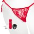 Screaming O - vibrerende slipje set - rood - S/L