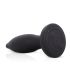 Screaming Plug - draadloze oplaadbare anale vibrator (zwart)