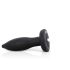 Screaming Plug - draadloze oplaadbare anale vibrator (zwart)