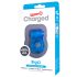 Screaming O BigO - oplaadbare, vibrerende penisring (blauw)